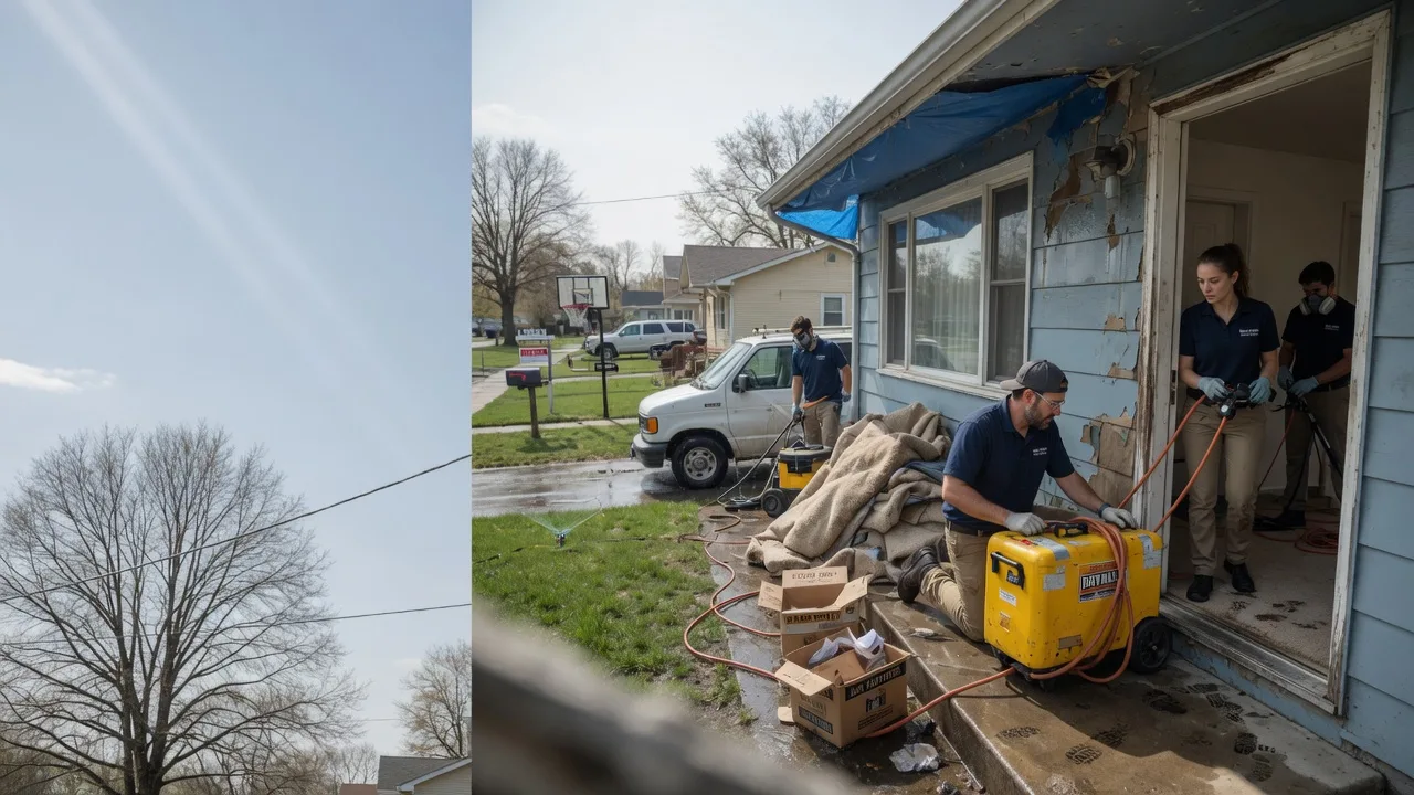 Basement Flood Cleanup in Central Point, OR near me